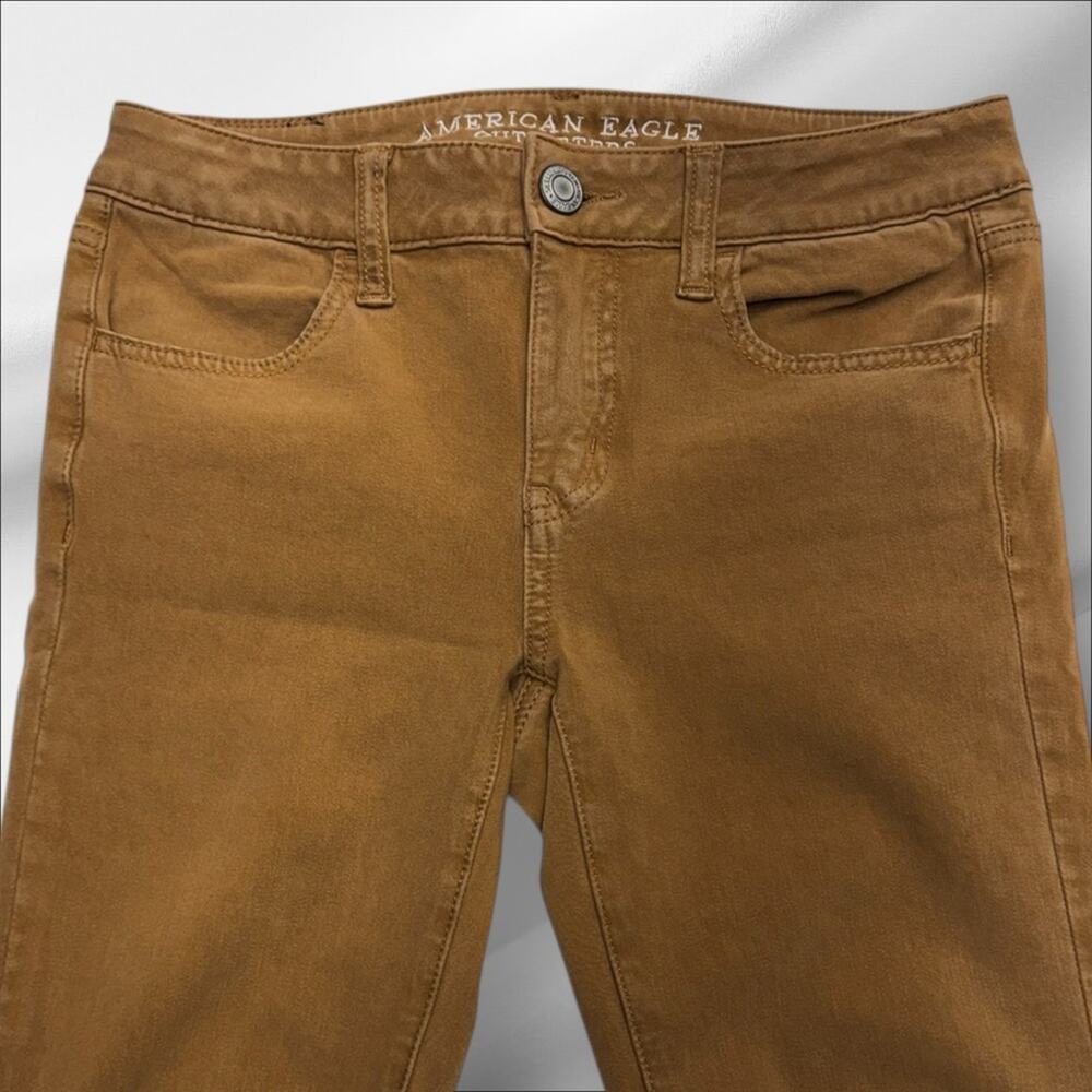 AMERICAN EAGLE Women’s 4 Camel Tan JEGGING Jean